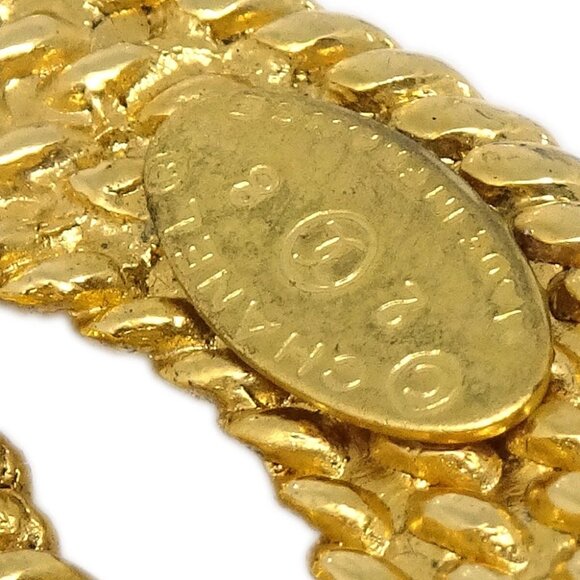 Chanel Medallion Brooch Pin Gold 28 121306 - Picture 2 of 4